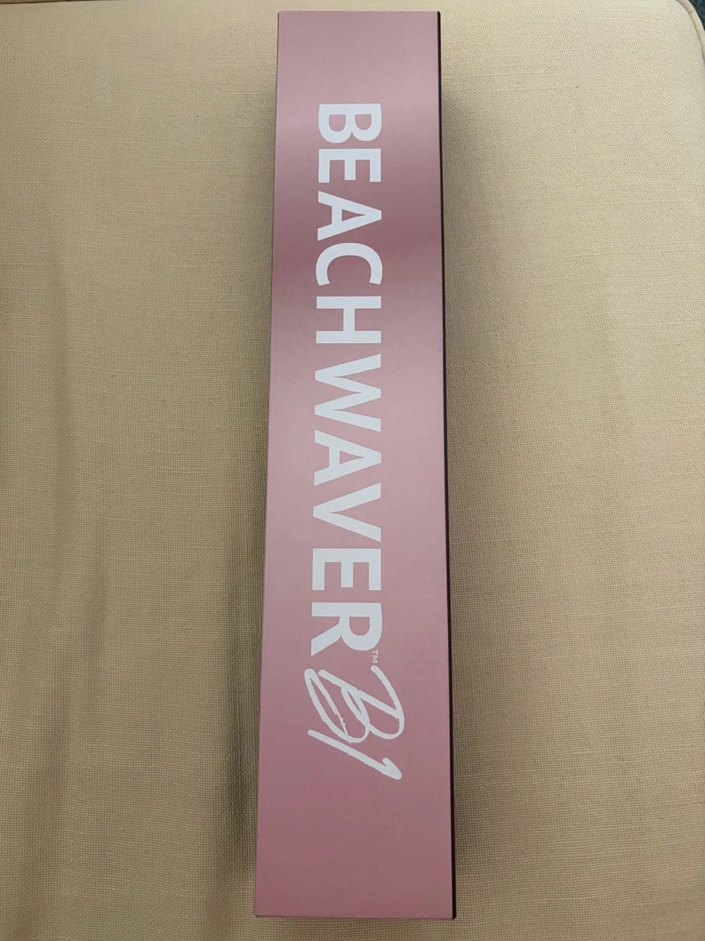 NIB Beachwaver B1 Rotating Curling Iron 1